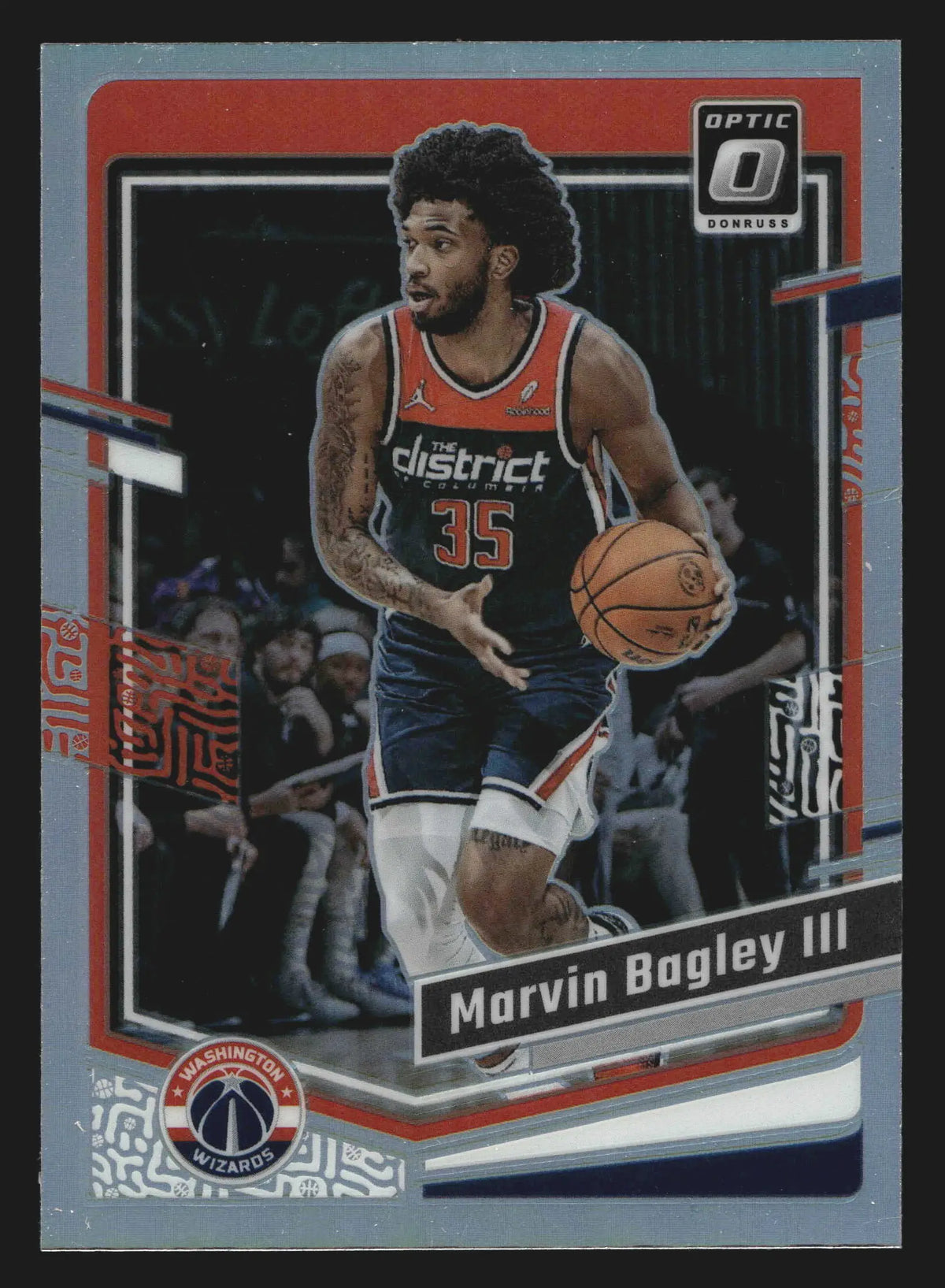 2023-24 Donruss Optic Marvin Bagley III #84 Holo Wizards - Basketball Card Single