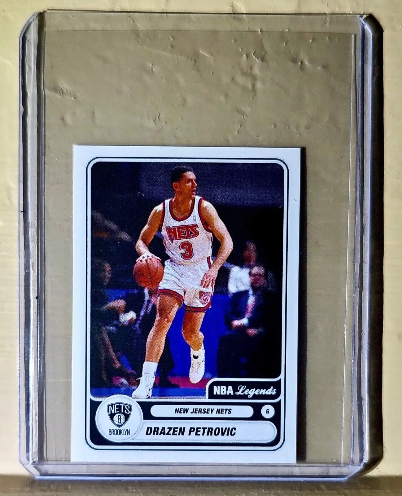 2023-24 Dražen Petrović Panini NBA Basketball #491 Sticker NBA Legends - Basketball Card Single