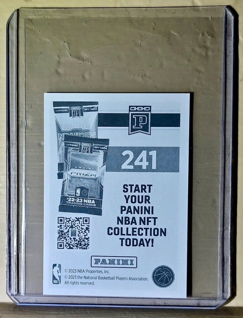 2023-24 Evan Fournier Panini NBA Basketball #241 Sticker New York Knicks