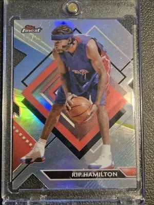 2023-24 Finest #265 Rip Hamilton Refractors Die Cut #/25 - Basketball Card Single