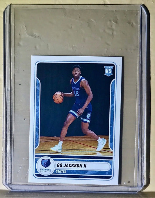 2023-24 GG Jackson II Panini NBA Basketball #383 Sticker Memphis Grizzlies - Basketball Card Single
