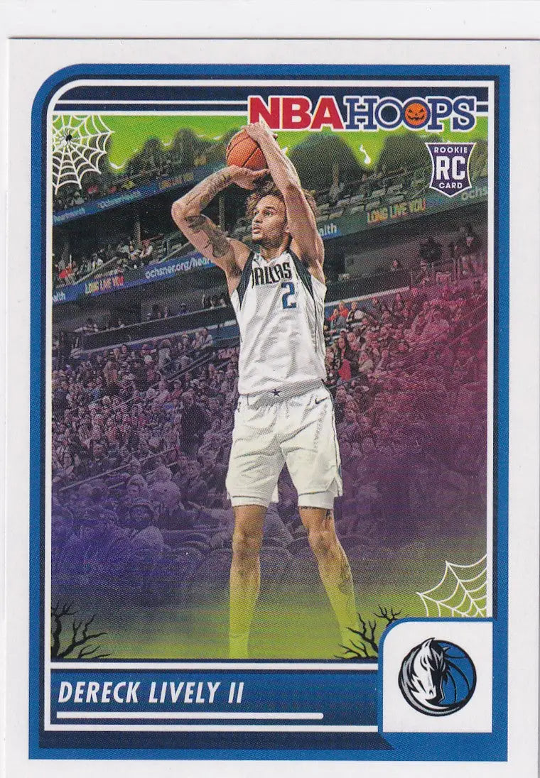 2023-24 HAUNTED HOOPS #253 DERECK LIVELY- DALLAS MAVERICKS