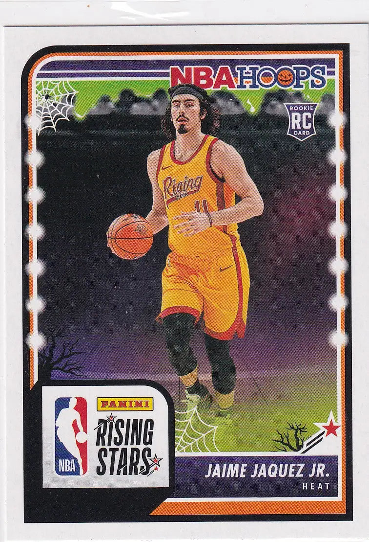 2023-24 HAUNTED HOOPS #294 JAMIE JAQUEZ JR RISING STARS- MIAMI HEAT - Basketball Card Single
