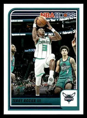2023-24 Hoops #218 Terry Rozier III Base Charlotte Hornets - Basketball Card Single