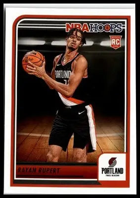 2023-24 Hoops #273 Rayan Rupert - Basketball Card Single