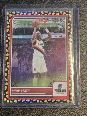 2023-24 Hoops Haunted Hoops #111 Duop Reath Holo Candy - Basketball Card Single