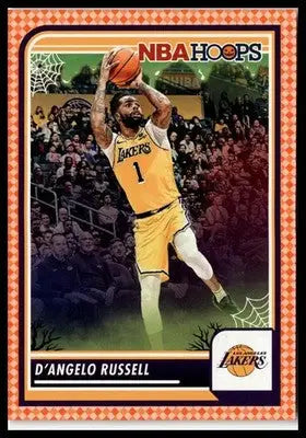 2023-24 Hoops Haunted Hoops #12 D’Angelo Russell Orange - Basketball Card Single