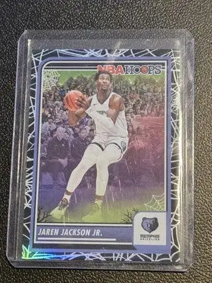 2023-24 Hoops Haunted Hoops #124 Jaren Jackson Jr. Holo Webs - Basketball Card Single