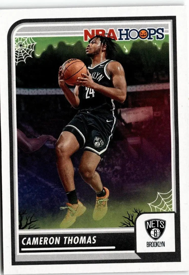 2023-24 Hoops Haunted Hoops #130 Cameron Thomas - Basketball Card Single