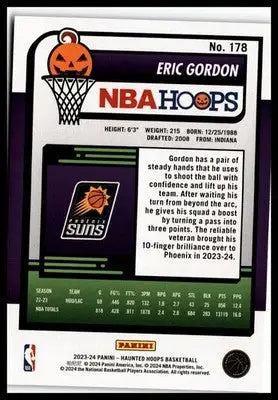 2023-24 Hoops Haunted Hoops #178 Eric Gordon - Basketball Card Single