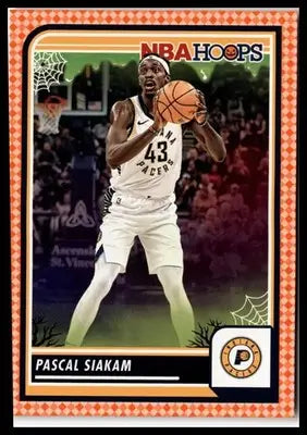 2023-24 Hoops Haunted Hoops #184 Pascal Siakam Orange - Basketball Card Single