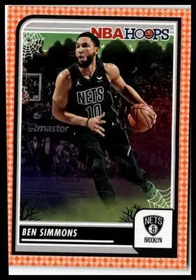 2023-24 Hoops Haunted Hoops #185 Ben Simmons Orange - Basketball Card Single