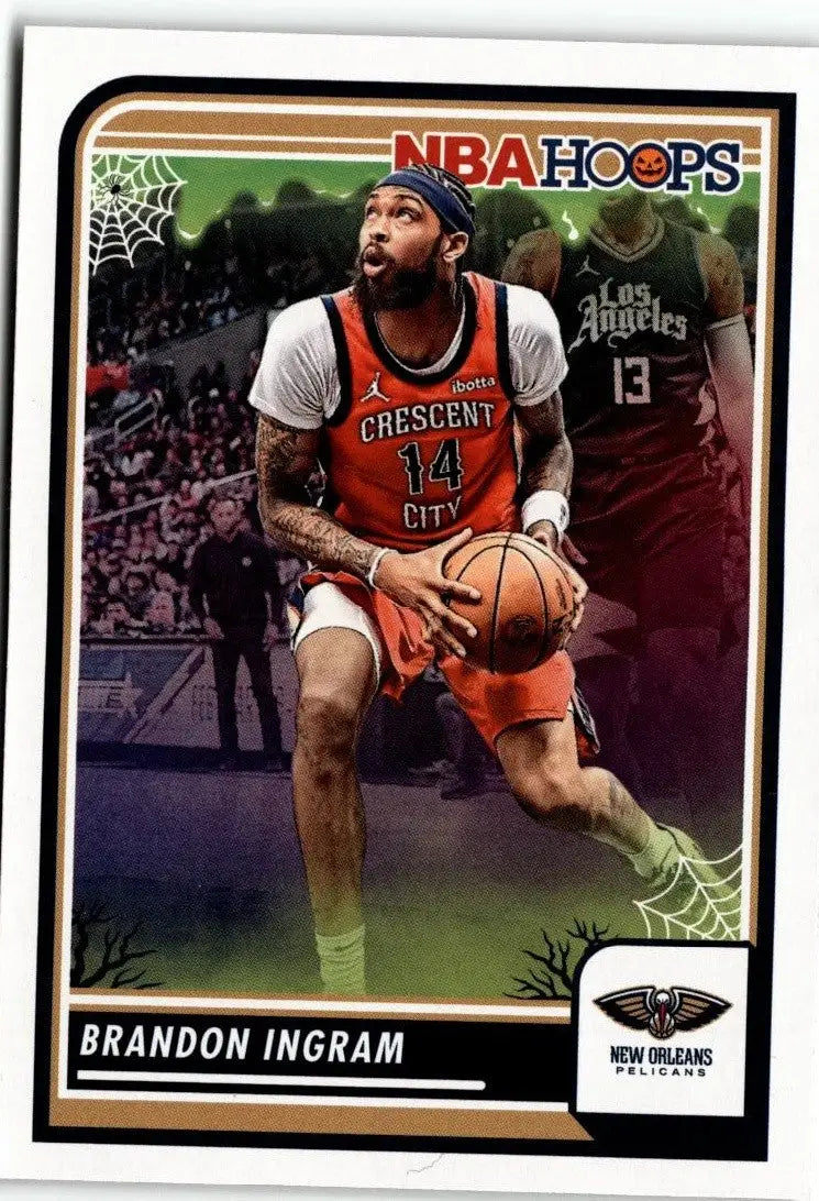 2023-24 Hoops Haunted Hoops #191 Brandon Ingram - Basketball Card Single