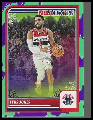 2023-24 Hoops Haunted Hoops #228 Tyus Jones Slime