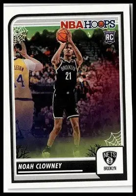 2023-24 Hoops Haunted Hoops #243 Noah Clowney - Basketball Card Single