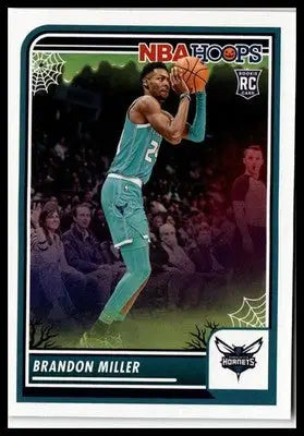 2023-24 Hoops Haunted Hoops #245 Brandon Miller - Basketball Card Single
