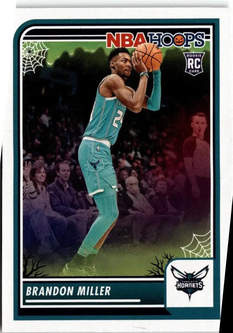 2023-24 Hoops Haunted Hoops #245 Brandon Miller Orange - Basketball Card Single