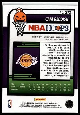 2023-24 Hoops Haunted Hoops #272 Cam Reddish Slime - Basketball Card Single