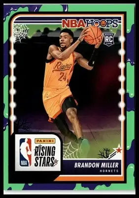 2023-24 Hoops Haunted Hoops #298 Brandon Miller Slime - Basketball Card Single