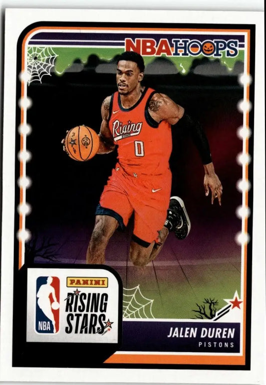 2023-24 Hoops Haunted Hoops #299 Jalen Duren - Basketball Card Single