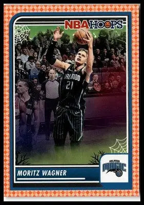 2023-24 Hoops Haunted Hoops #63 Moritz Wagner Orange - Basketball Card Single