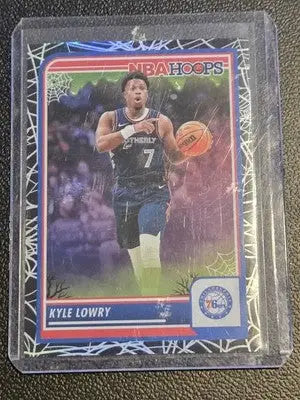 2023-24 Hoops Haunted Hoops #83 Kyle Lowry Holo Webs - Basketball Card Single