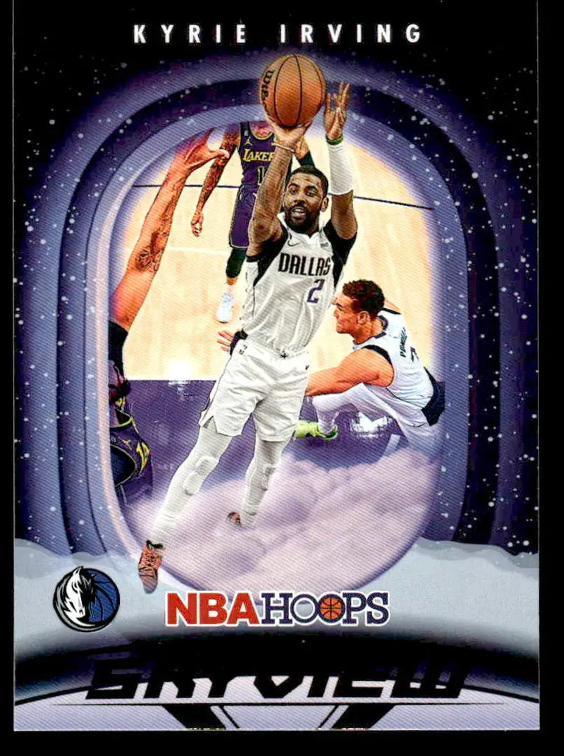2023-24 Hoops Winter #6 Kyrie Irving Skyview - Basketball Card Single