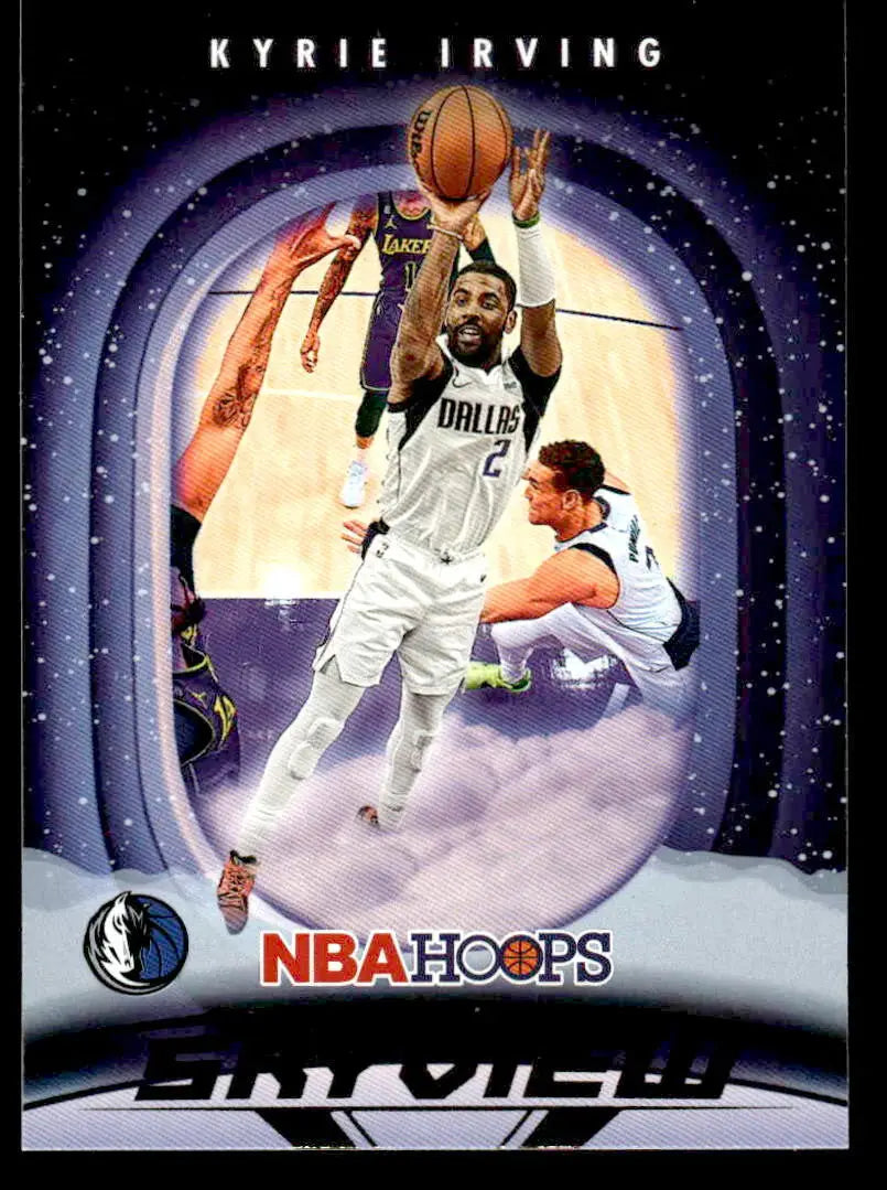 2023-24 Hoops Winter #6 Kyrie Irving Skyview Dallas Mavericks - Basketball Card Single