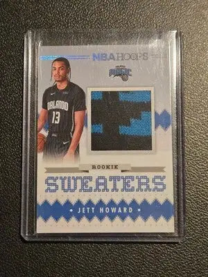 2023-24 Hoops Winter #RSW-JET Jett Howard Rookie Sweaters