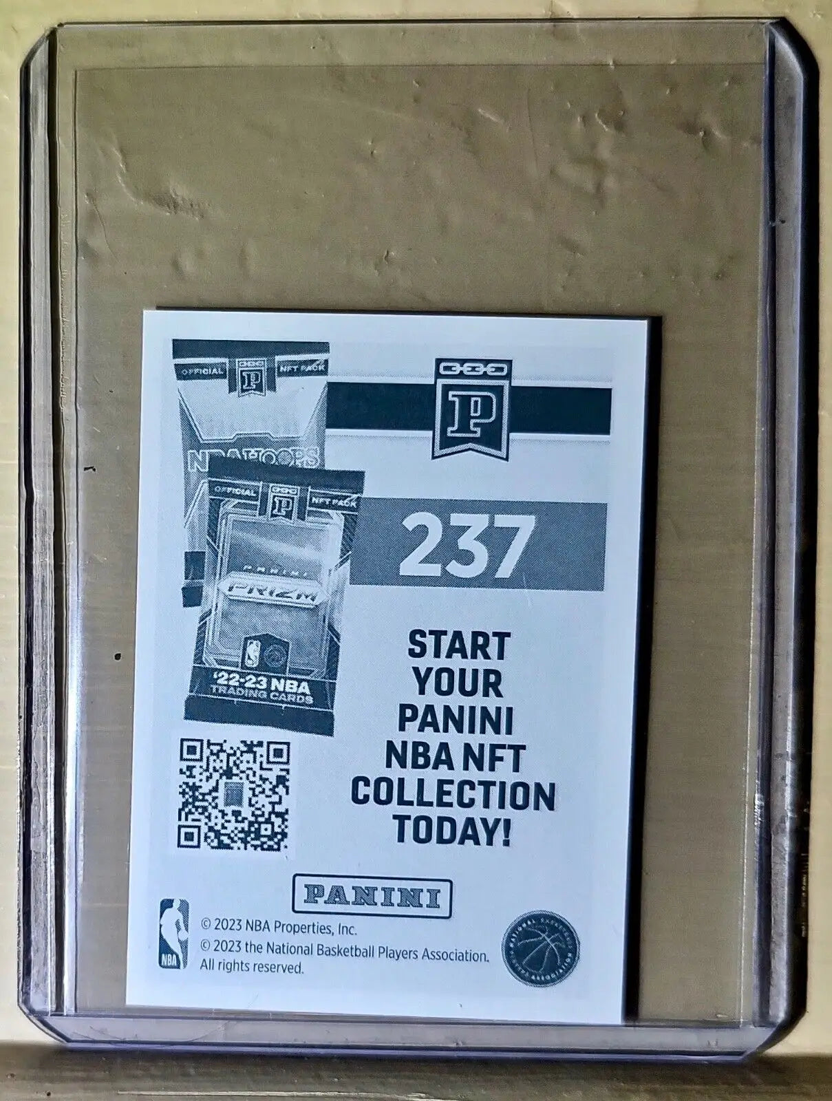 2023-24 Immanuel Quickley Panini NBA Basketball #237 Sticker New York Knicks - Basketball Card Single