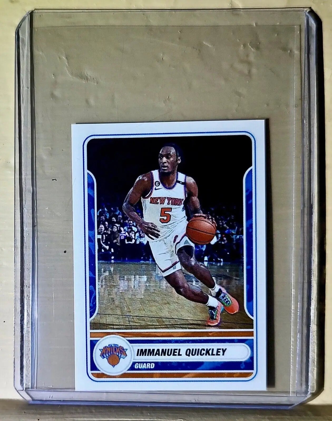2023-24 Immanuel Quickley Panini NBA Basketball #237 Sticker New York Knicks - Basketball Card Single