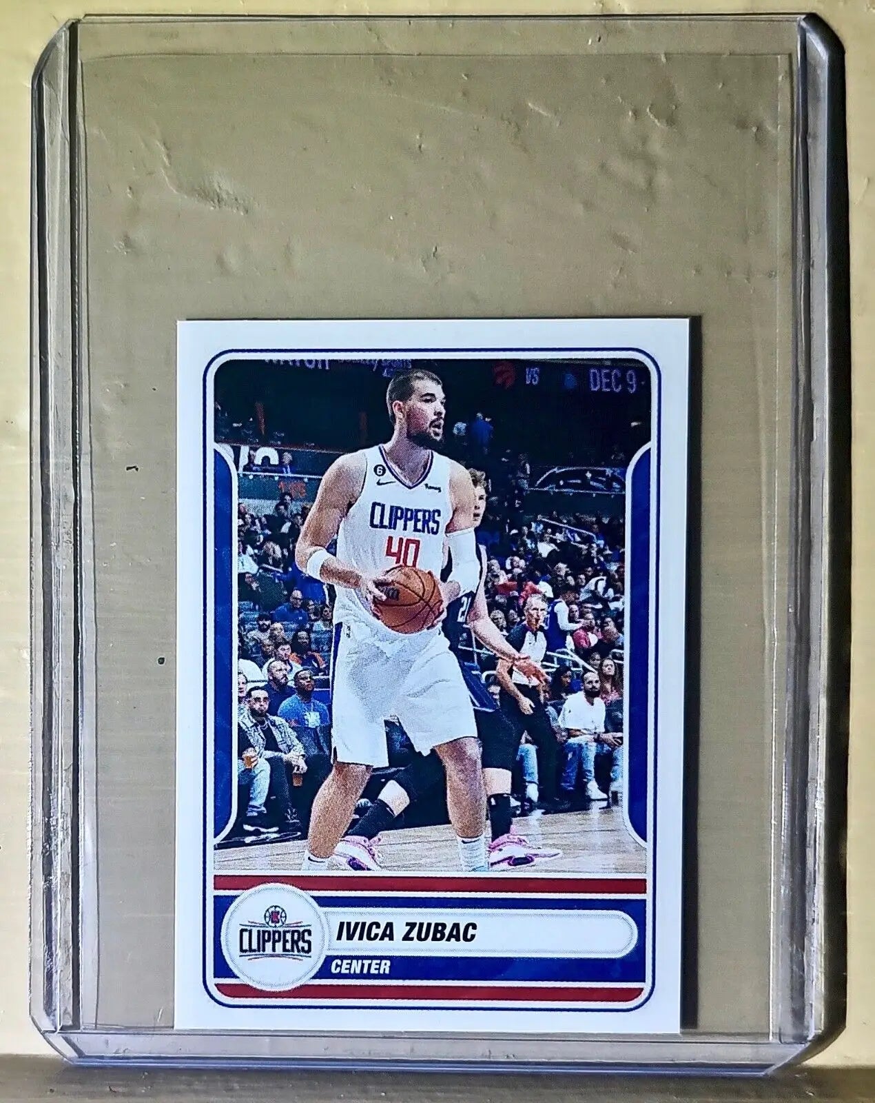 2023-24 Ivica Zubac Panini NBA Basketball #353 Sticker Los Angeles Clippers - Basketball Card Single