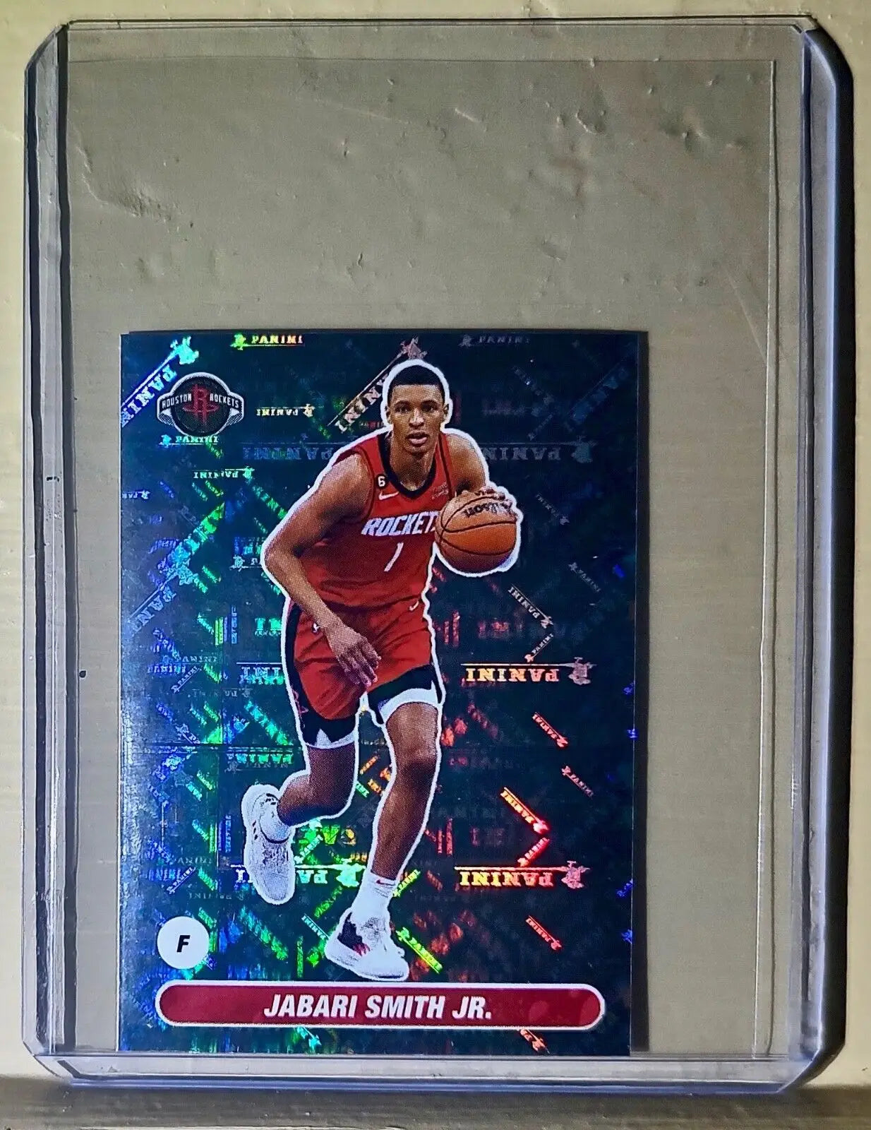 2023-24 Jabari Smith Jr. Panini NBA Basketball #335 Sticker Houston Rockets - Basketball Card Single