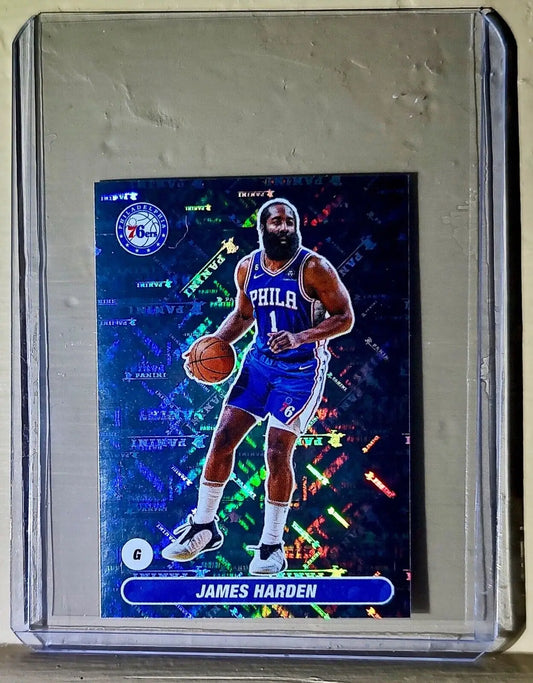 2023-24 James Harden Panini NBA Basketball #258 Sticker Philadelphia 76ers - Basketball Card Single
