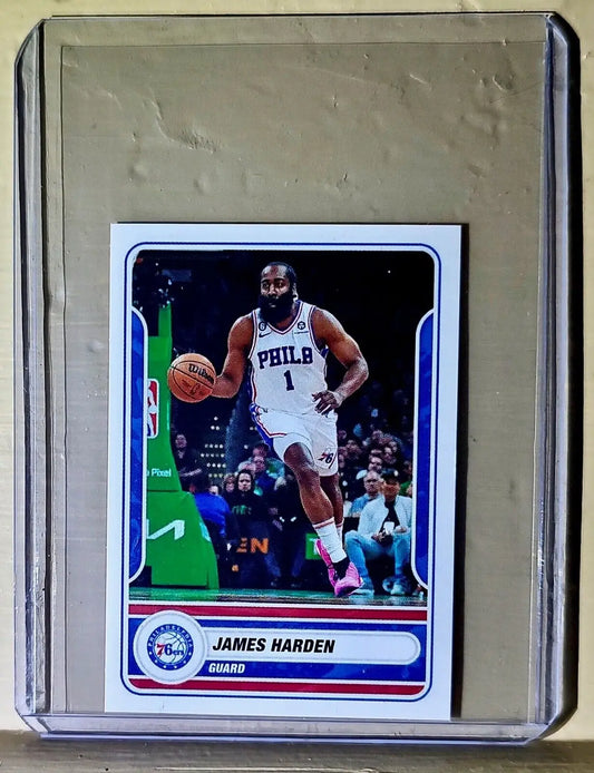 2023-24 James Harden Panini NBA Basketball #260 Sticker Philadelphia 76ers - Basketball Card Single