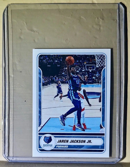 2023-24 Jaren Jackson Jr. Panini NBA Basketball #377 Sticker Memphis Grizzlies - Basketball Card Single