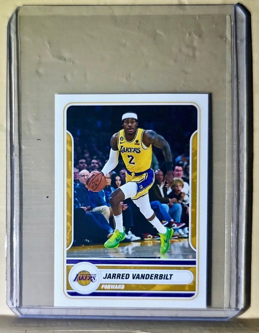 2023-24 Jarred Vanderbilt Panini NBA Basketball #370 Sticker Los Angeles Lakers - Basketball Card Single