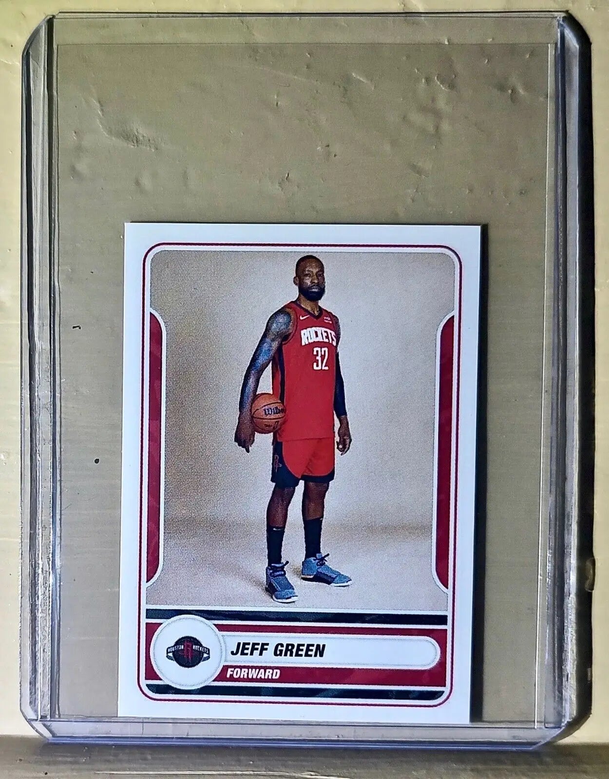2023-24 Jeff Green Panini NBA Basketball #339 Sticker Houston Rockets - Basketball Card Single