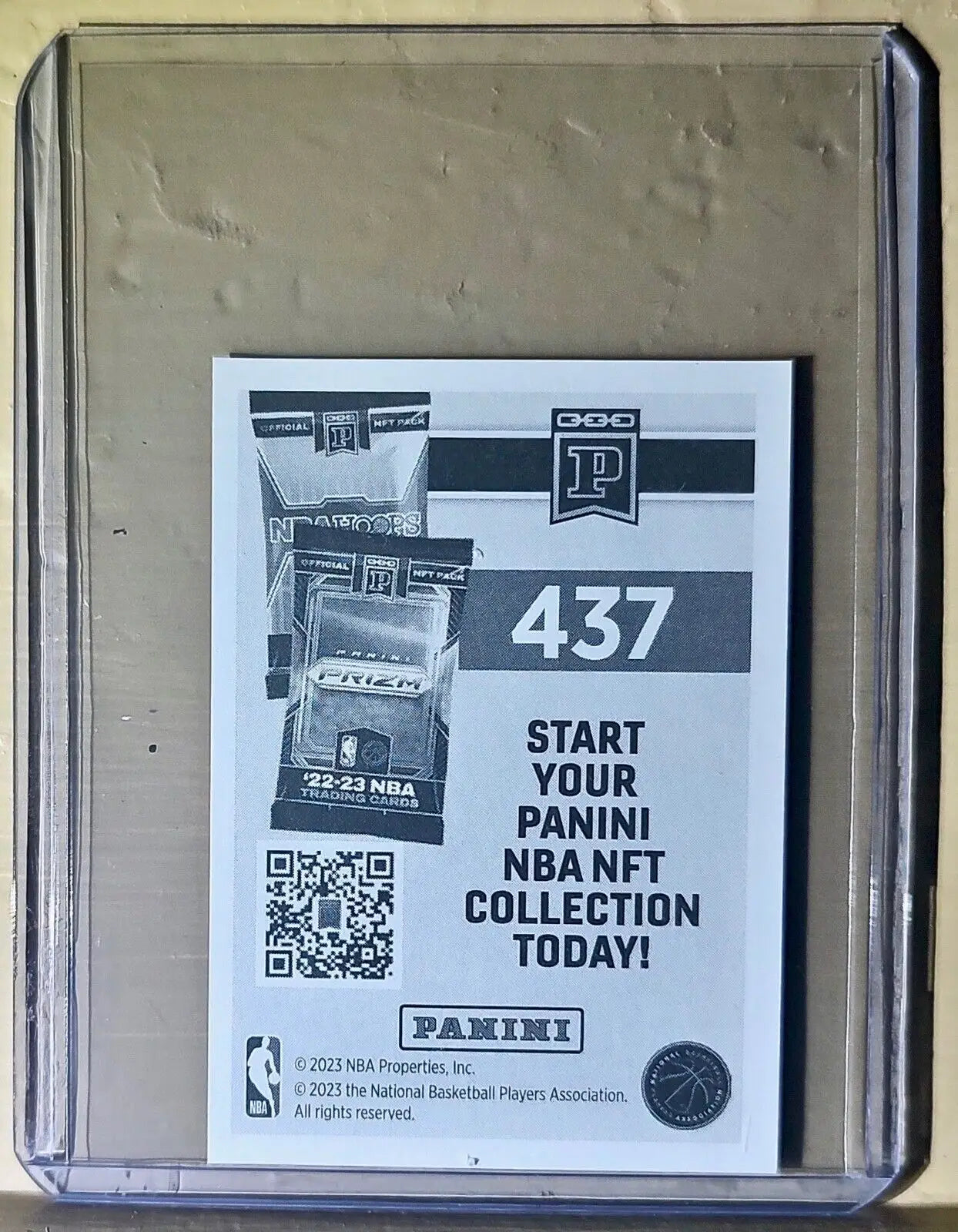 2023-24 Jerami Grant Panini NBA Basketball #437 Sticker Portland Trail Blazers