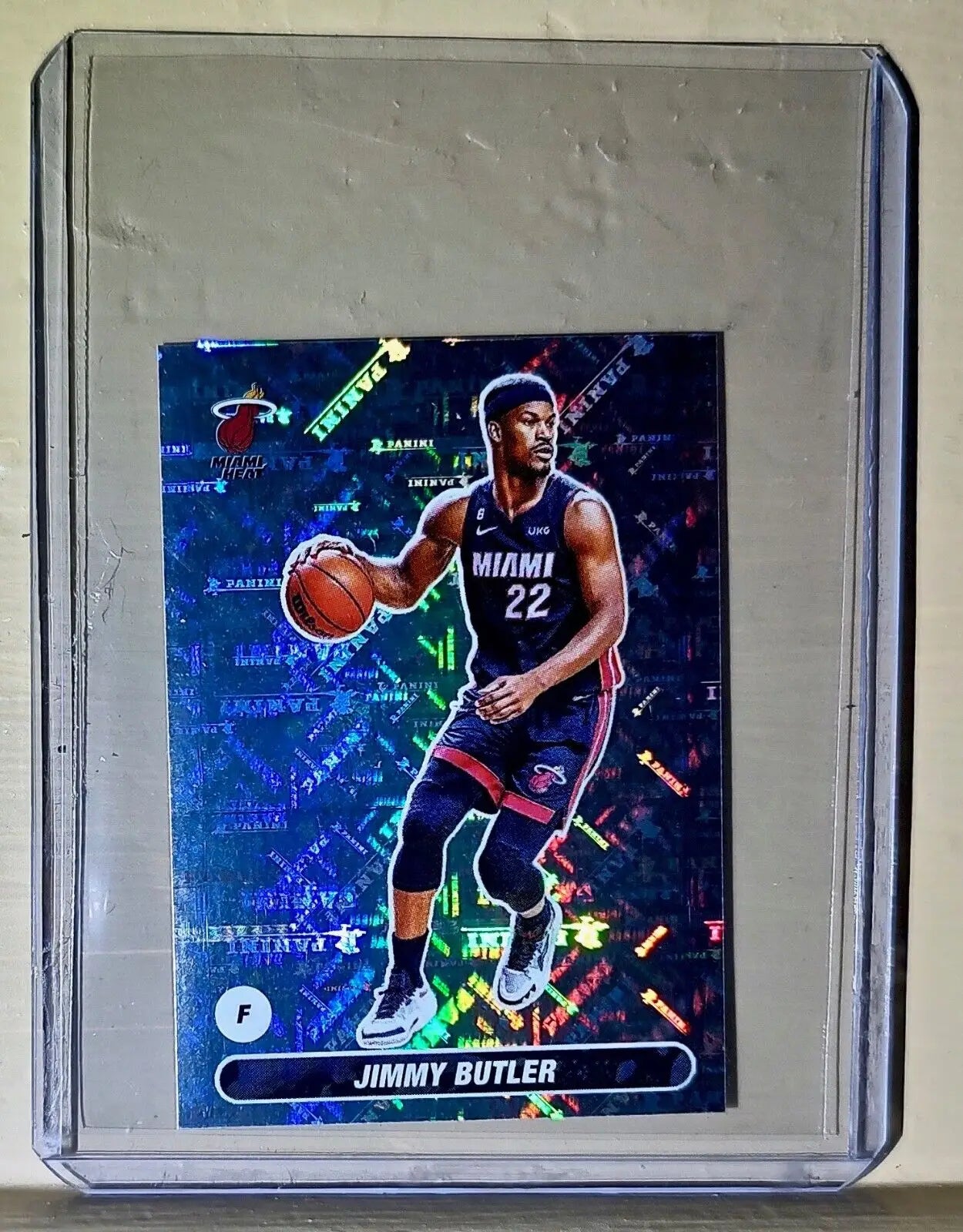 2023-24 Jimmy Butler Panini NBA Basketball #206 Sticker Miami Heat - Basketball Card Single