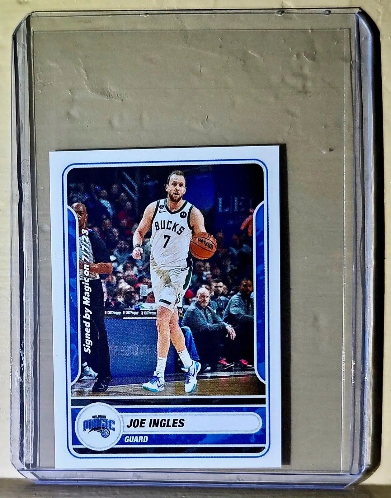 2023-24 Joe Ingles Panini NBA Basketball #254 Sticker Orlando Magic - Basketball Card Single