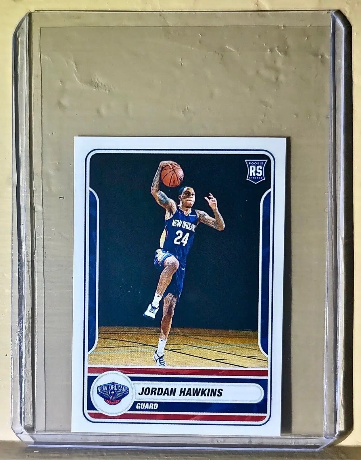 2023-24 Jordan Hawkins Panini NBA Basketball #409 Sticker New Orleans Pelicans - Basketball Card Single