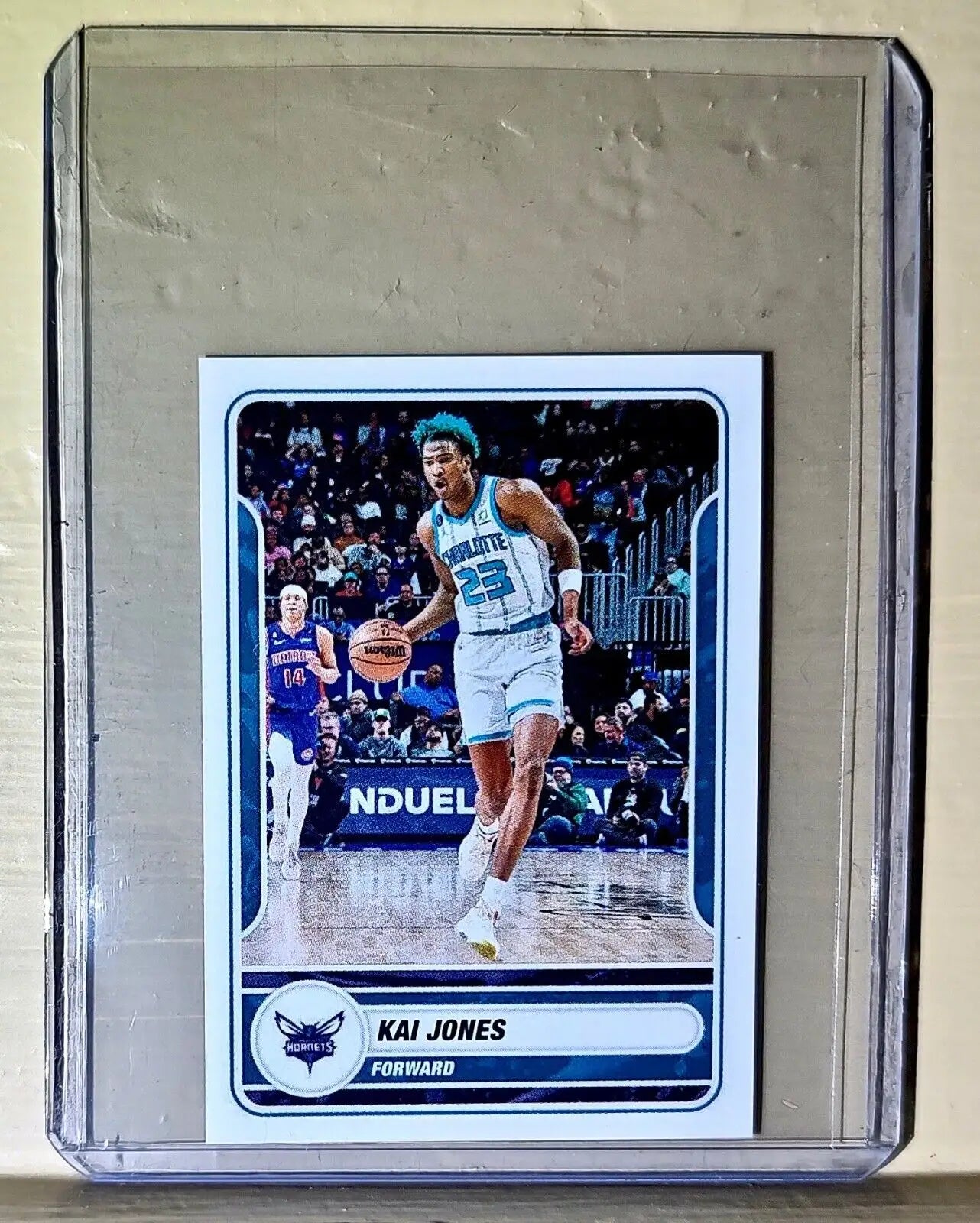 2023-24 Kai Jones Panini NBA Basketball #150 Sticker Charlotte Hornets - Basketball Card Single