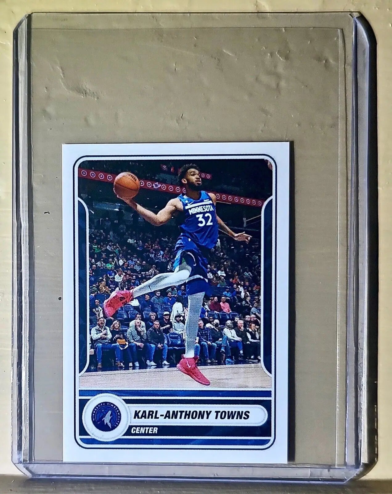 2023-24 Karl-Anthony Towns Panini NBA Basketball #389 Sticker Timberwolves - Basketball Card Single