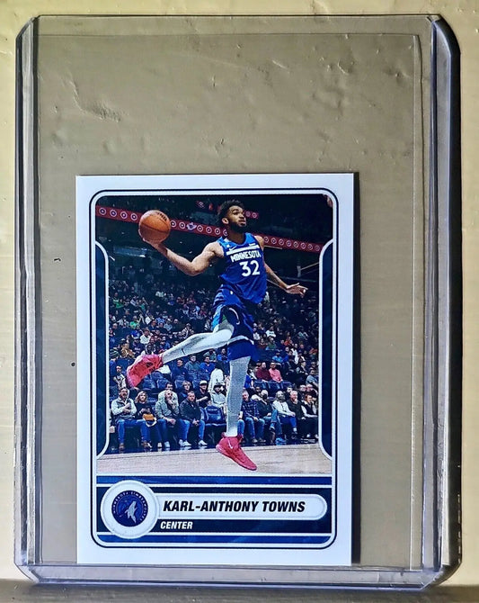 2023-24 Karl-Anthony Towns Panini NBA Basketball #389 Sticker Timberwolves - Basketball Card Single