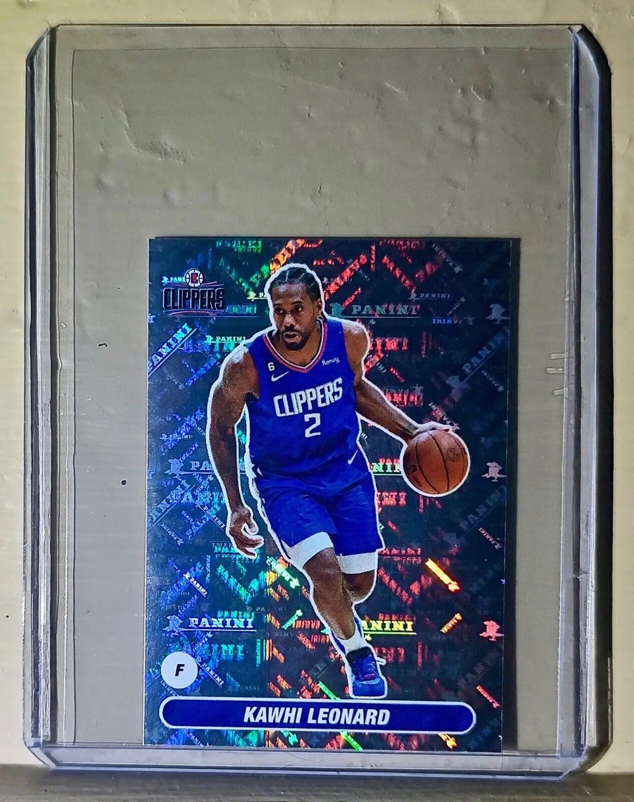 2023-24 Kawhi Leonard Panini NBA Basketball #348 Sticker LA Clippers - Basketball Card Single
