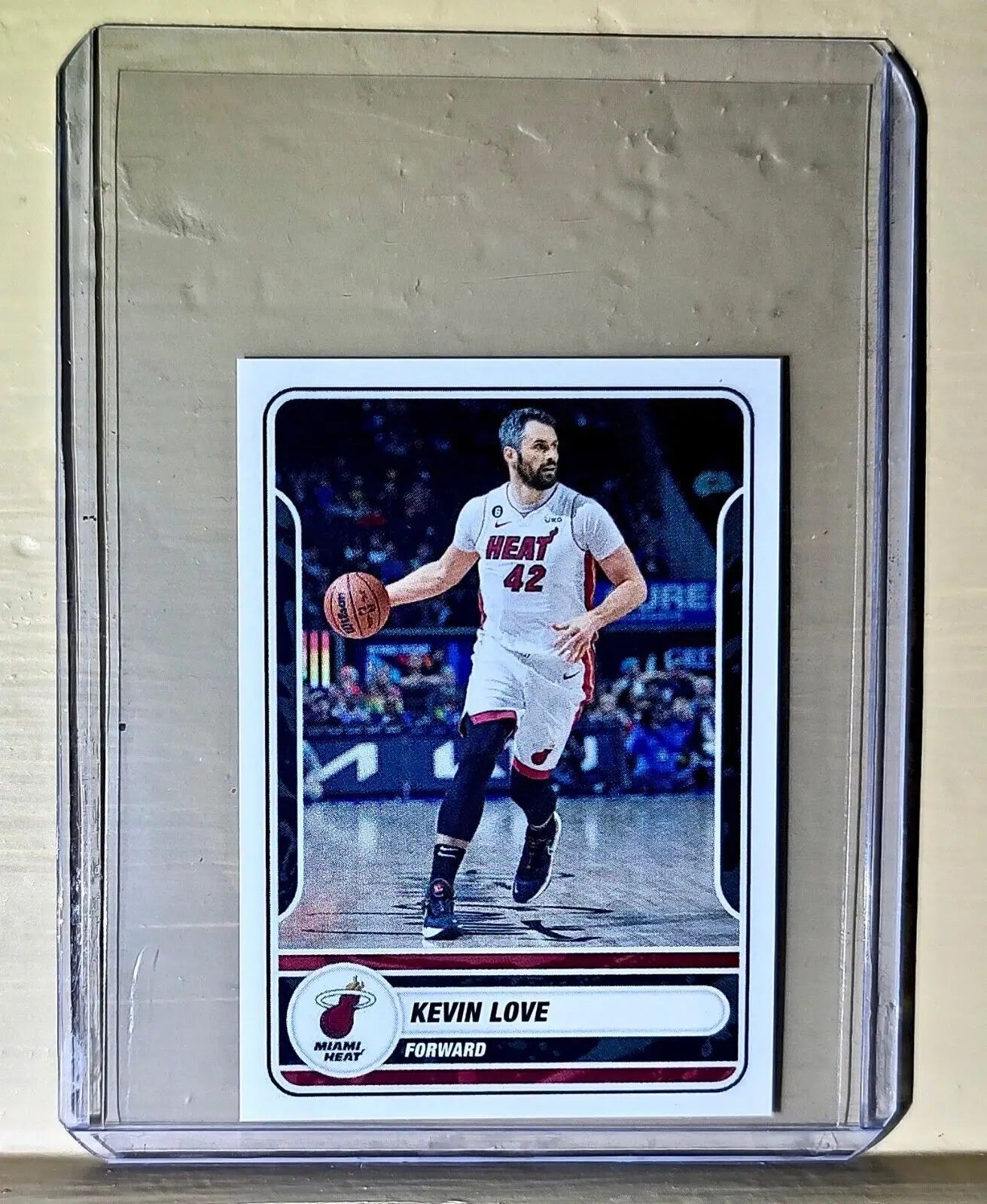 2023-24 Kein Love Panini NBA Basketball #215 Sticker Miami Heat