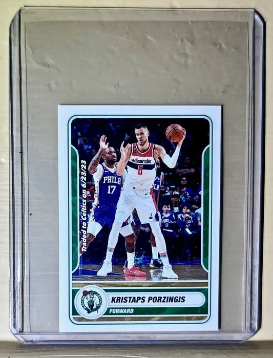2023-24 Kristaps Porzingis Panini NBA Basketball #119 Sticker Boston Celtics - Basketball Card Single