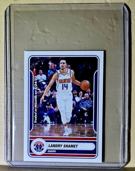 2023-24 Landry Shamet Panini NBA Basketball #290 Sticker Washington Wizards - Basketball Card Single