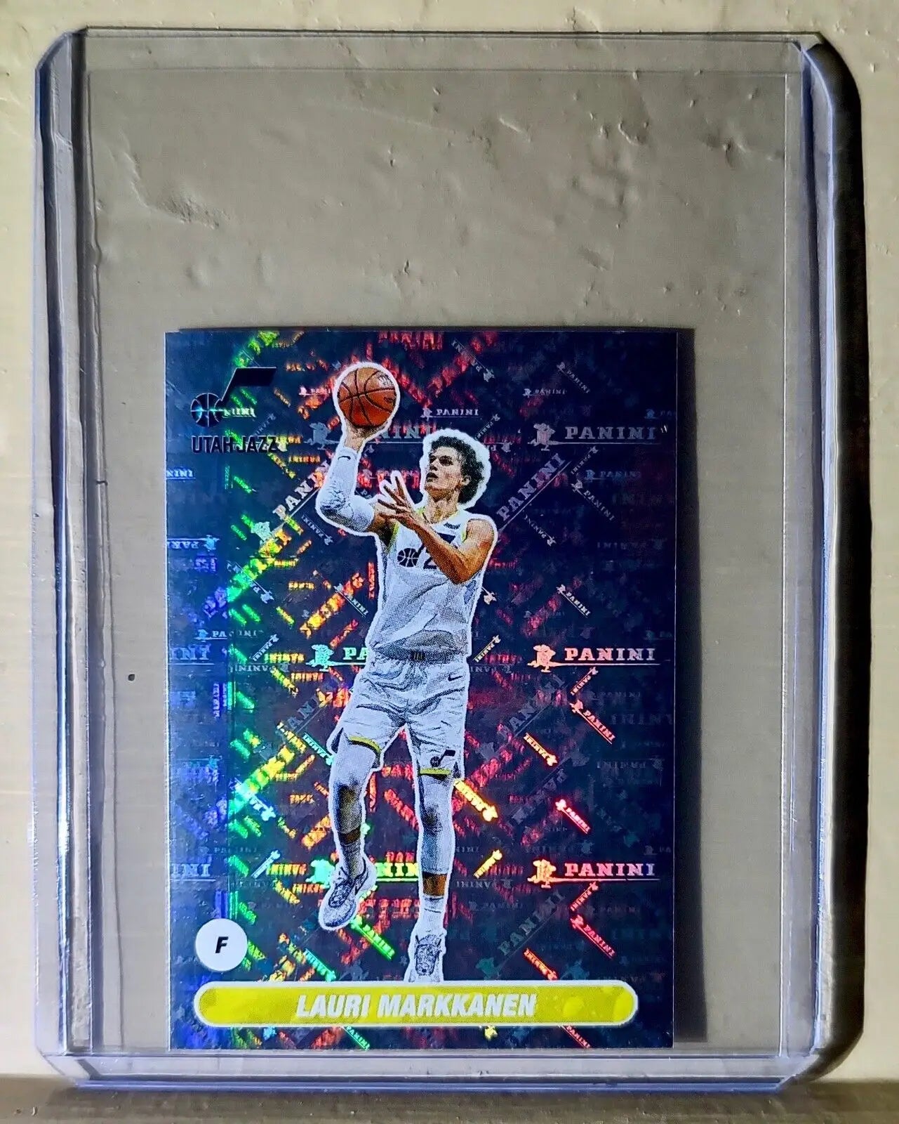 2023-24 Lauri Markkanen Panini NBA Basketball #479 Sticker Utah Jazz - Basketball Card Single
